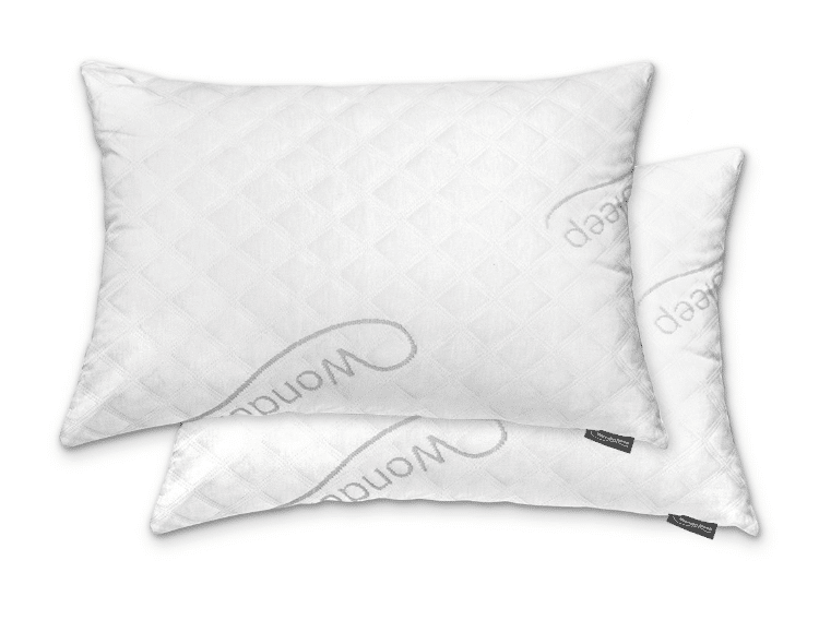 Two white pillows.