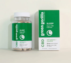 Green Gorilla CDB Sleep Capsules