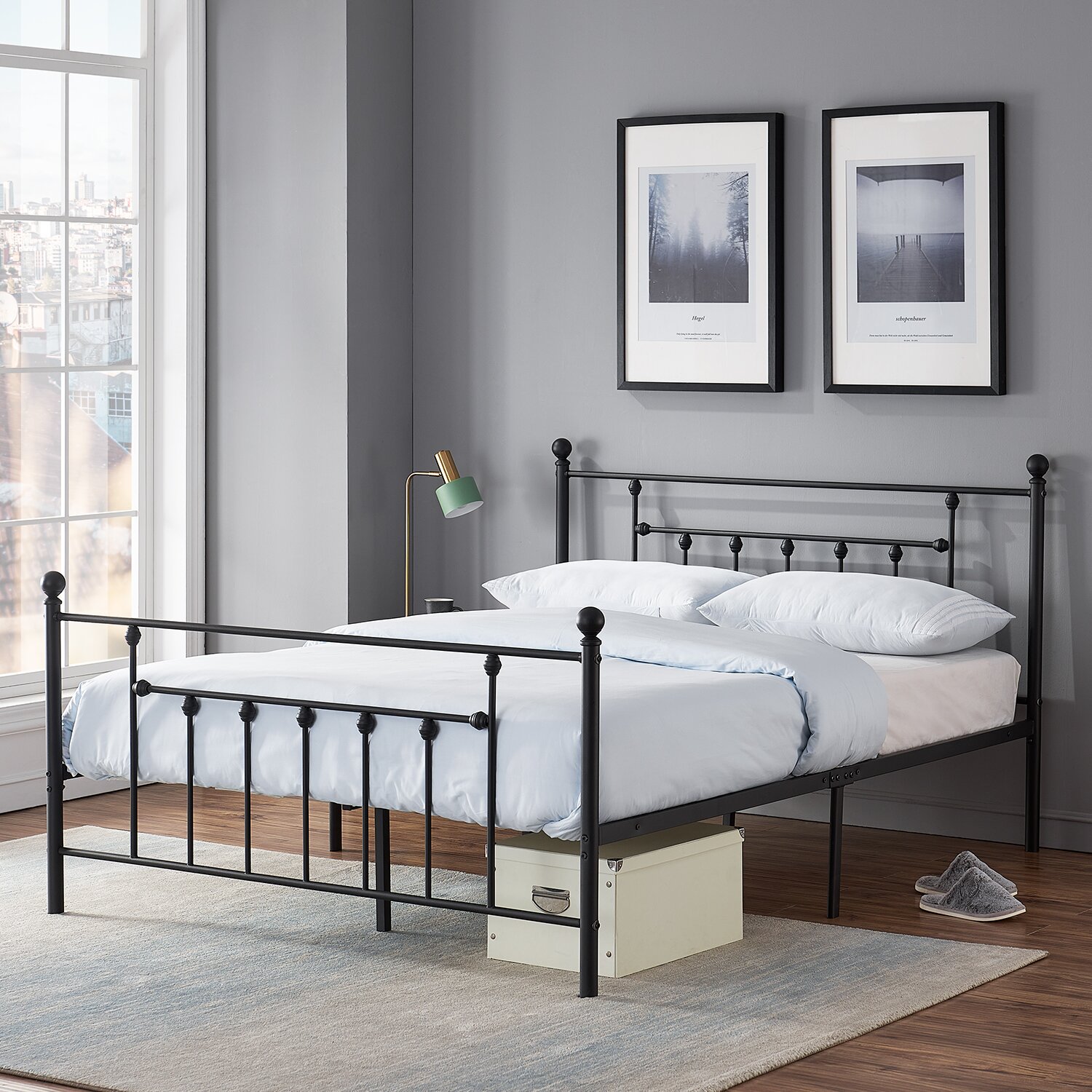Best Black Metal Bed Frames for 2021 | SleepAuthorities