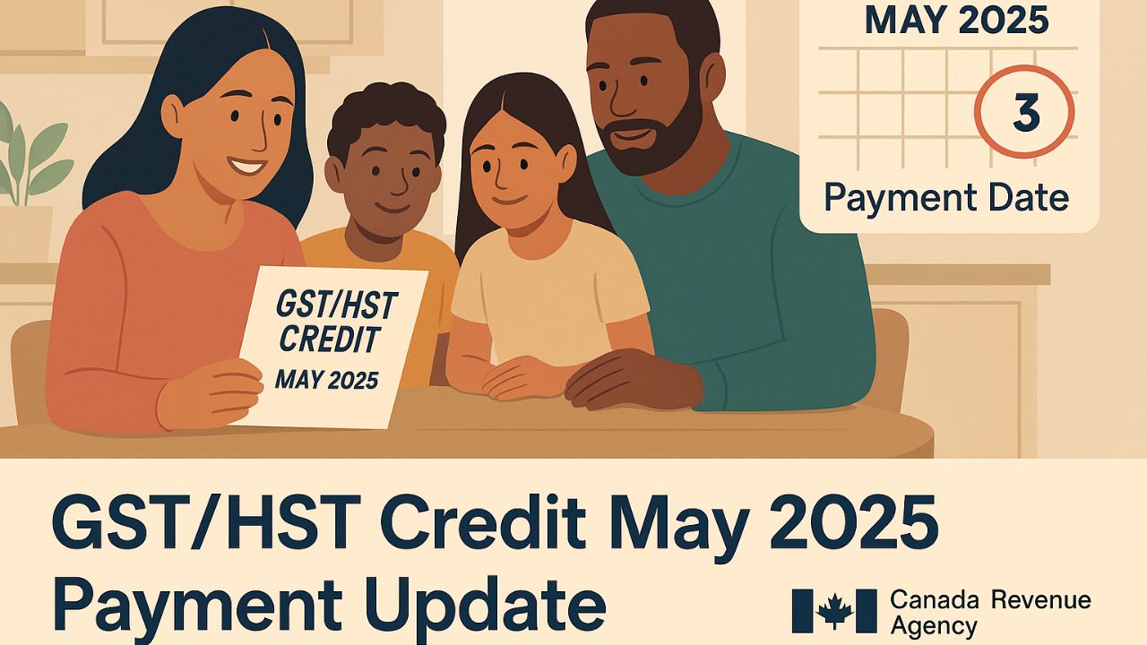 GST HST Credit May 2025 – CRA Payment Dates and Eligibility Explained
